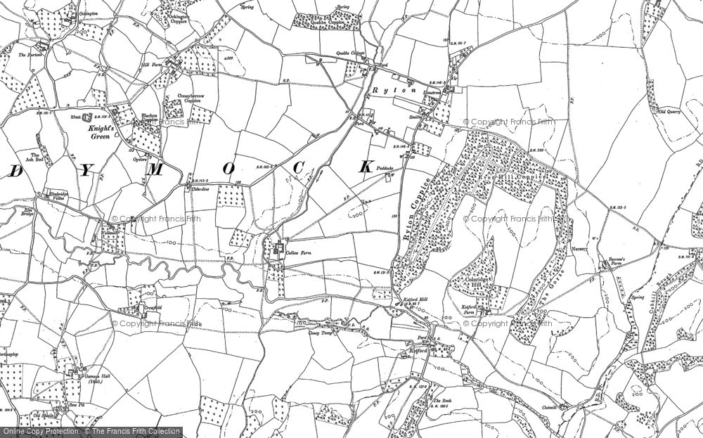 Old Map of Ryton, 1882 - 1901 in 1882