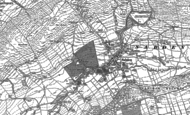 Old Map of Sabden, 1892