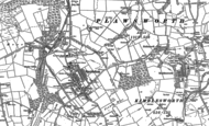 Old Map of Sacriston, 1895