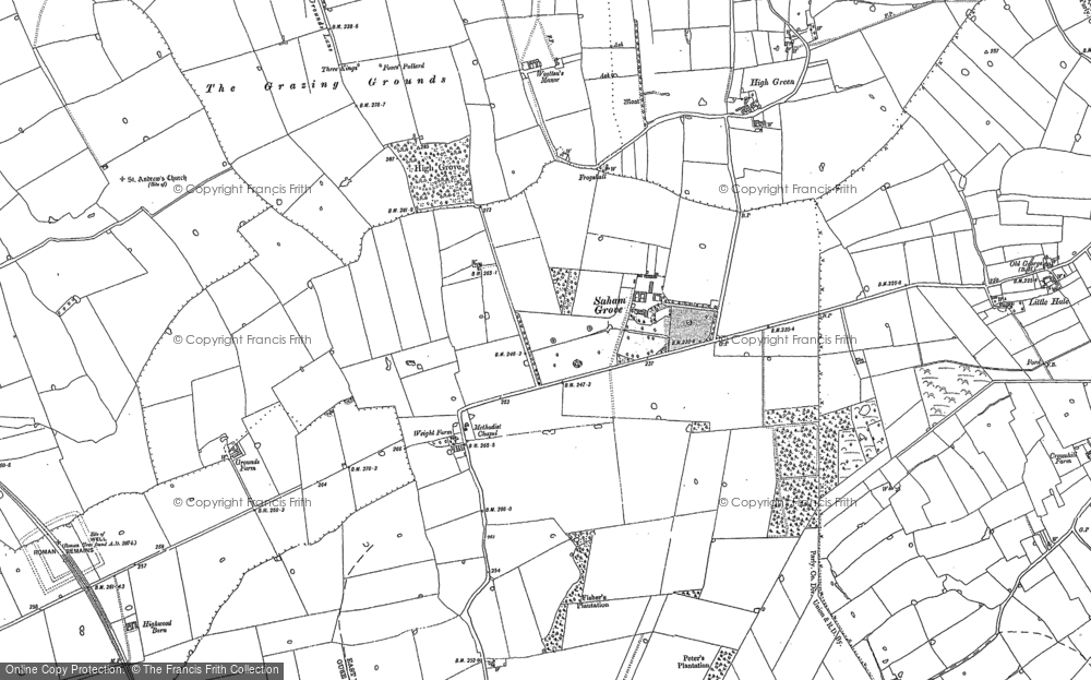 Saham Grove, 1882