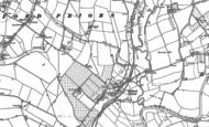 Old Map of Salford Priors, 1883 - 1903