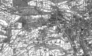 Old Map of Saltaire, 1848 - 1891