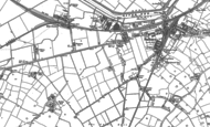 Old Map of Saltney, 1898 - 1909