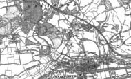 Old Map of Saltwood, 1906