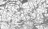Old Map of Sampford Moor, 1903