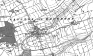 Old Map of Sancton, 1889