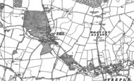 Old Map of Sandford St Martin, 1898