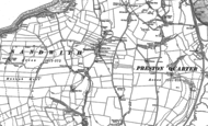 Old Map of Sandwith, 1923