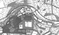 Old Map of Santon Downham, 1903