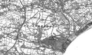 Old Map of Sardis, 1906