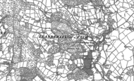 Old Map of Sarnau, 1886 - 1887