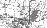 Old Map of Sawbridgeworth, 1896 - 1947
