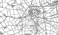 Old Map of Sawtry, 1887
