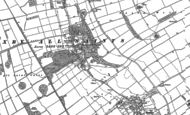 Old Map of Saxby All Saints, 1886