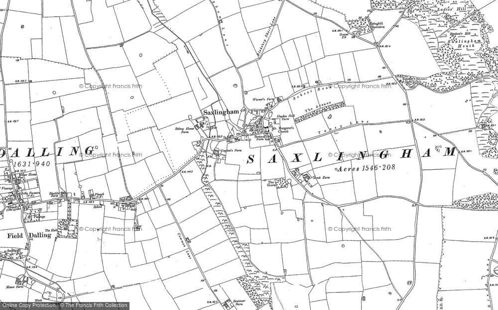 Saxlingham, 1885 - 1886