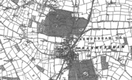 Old Map of Saxmundham, 1882 - 1883