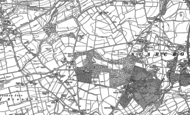 Old Map of Scarcroft, 1891 - 1892