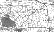 Old Map of School Aycliffe, 1896