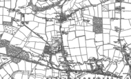 Old Map of Scotland Gate, 1896
