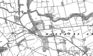 Old Map of Scots' Gap, 1895 - 1896