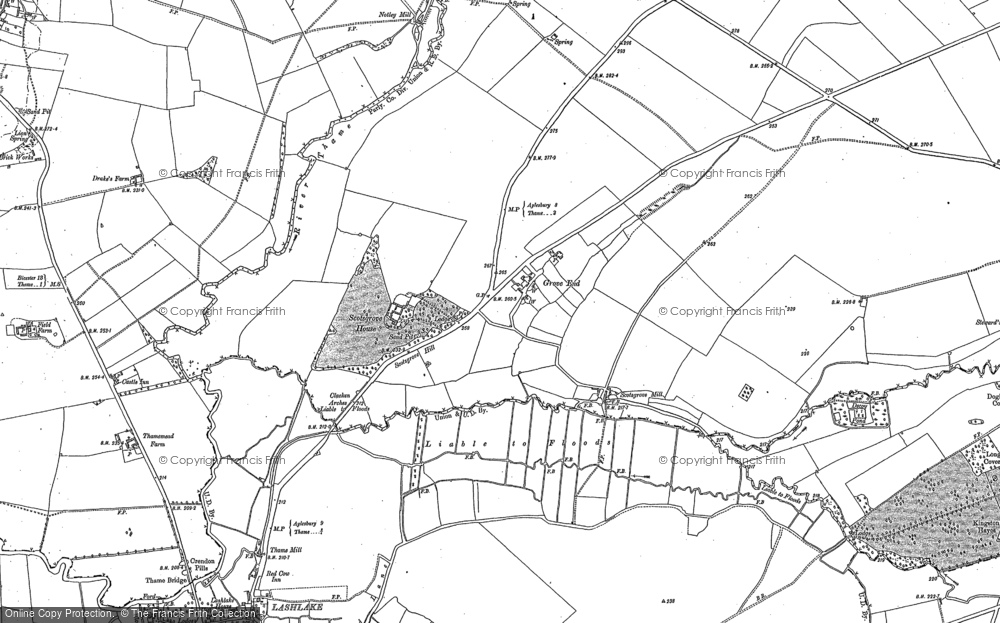 Old Map of Scotsgrove Ho, 1919 in 1919