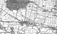 Old Map of Scropton, 1899 - 1900
