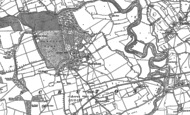 Old Map of Scruton, 1891