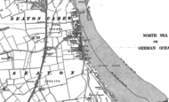 Old Map of Seaton Carew, 1914