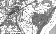 Old Map of Sedbury, 1900 - 1920