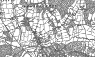 Old Map of Sedlescombe, 1897 - 1908