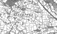 Old Map of Seighford, 1880 - 1881