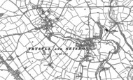 Old Map of Seisdon, 1900