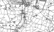 Old Map of Sevenhampton, 1883
