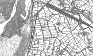 Old Map of Severn Beach, 1900 - 1901