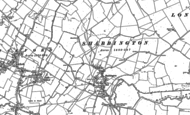 Old Map of Shabbington, 1919