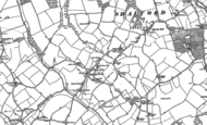 Old Map of Shalford Green, 1896