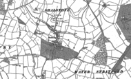 Old Map of Shalstone, 1898 - 1899