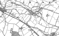Old Map of Shapwick, 1887