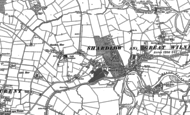 Old Map of Shardlow, 1881 - 1901