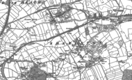 Old Map of Sharlston Common, 1890 - 1891