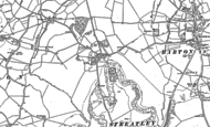 Old Map of Sharpenhoe, 1882 - 1899