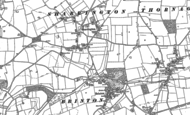 Old Map of Sharrington, 1885