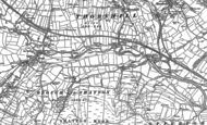 Old Map of Shatton, 1897