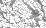 Old Map of Shawbank, 1883