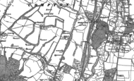 Old Map of Shawford, 1895