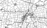 Old Map of Sheepy Magna, 1901