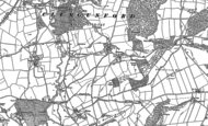 Old Map of Shelderton, 1883 - 1902