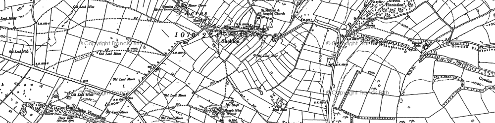 Old map of Sheldon in 1878