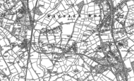 Old Map of Shelfield, 1883