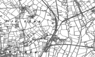 Old Map of Shelwick, 1885 - 1886